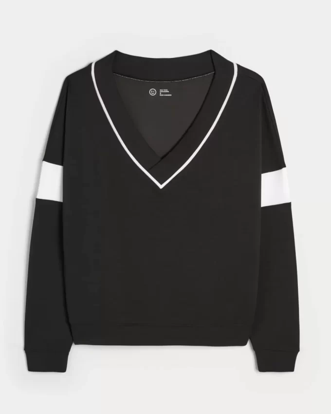 Gilly Hicks Active Cooldown Off-the-Shoulder Top