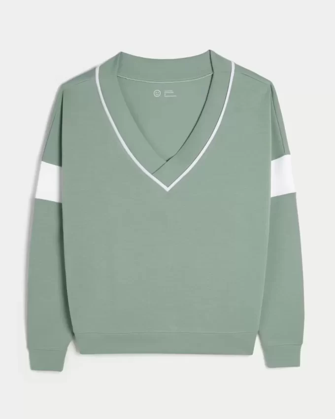 Gilly Hicks Active Cooldown Off-the-Shoulder Top