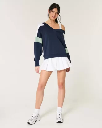 Gilly Hicks Active Cooldown Off-the-Shoulder Top