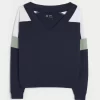 Gilly Hicks Active Cooldown Off-the-Shoulder Top