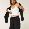 Gilly Hicks Active Cooldown Side Bow Shorts