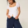 Gilly Hicks Active Cooldown Side Bow Shorts