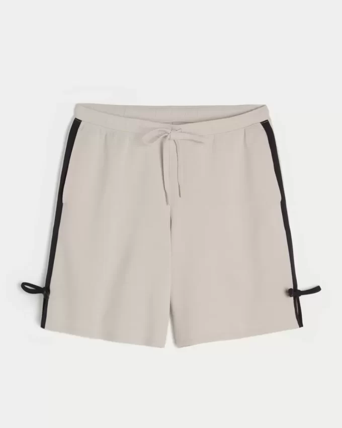 Gilly Hicks Active Cooldown Side Bow Shorts