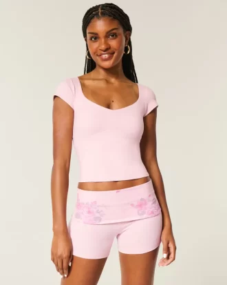 Gilly Hicks Active Foldover Shortie