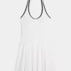 Gilly Hicks Active Pleated Halter Dress