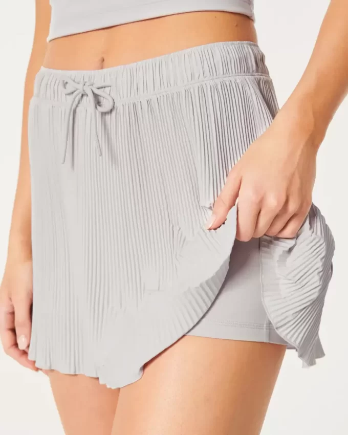 Gilly Hicks Active Plisse Skortie