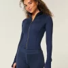 Gilly Hicks Active Recharge Bow Double Zip Jacket