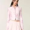Gilly Hicks Active Recharge Bow Double Zip Jacket
