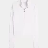 Gilly Hicks Active Recharge Bow Double Zip Jacket