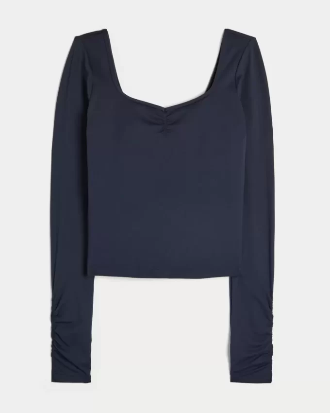 Gilly Hicks Active Recharge Cinch Sweetheart Top