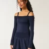 Gilly Hicks Active Recharge Off-the-Shoulder Top