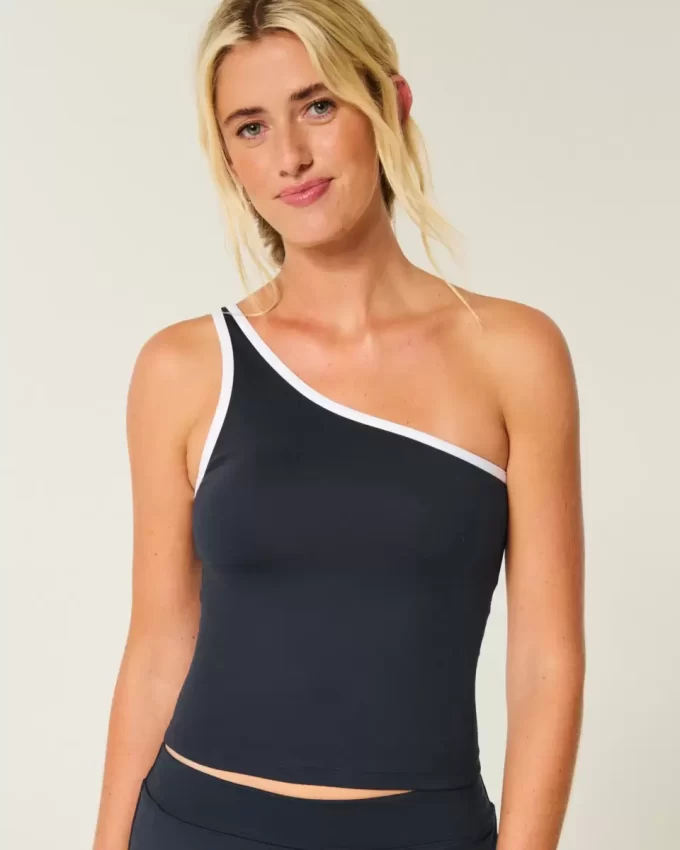 Gilly Hicks Active Recharge One-Shoulder Tank