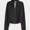 Gilly Hicks Active Recharge Side-Tie Zip-Up Jacket