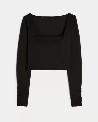 Gilly Hicks Active Recharge Square-Neck Top