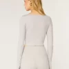 Gilly Hicks Active Recharge Square-Neck Top Gilly Hicks Active Recharge Square-Neck Top