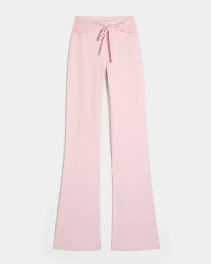 Gilly Hicks Active Recharge Tie-Waist Boot Leggings