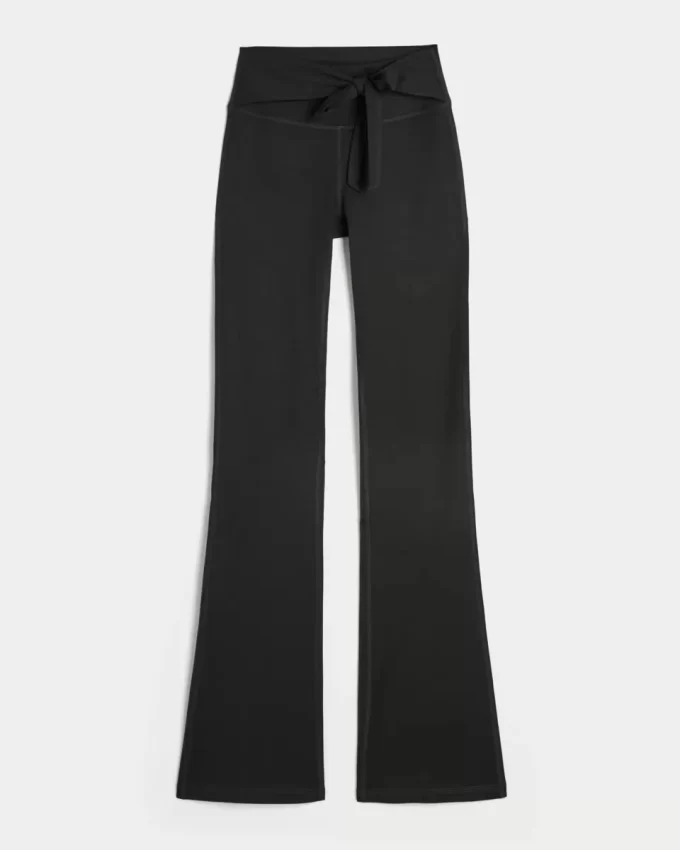 Gilly Hicks Active Recharge Tie-Waist Boot Leggings