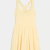 Gilly Hicks Active Recharge Wrap Halter Dress