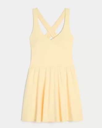 Gilly Hicks Active Recharge Wrap Halter Dress