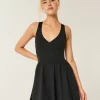 Gilly Hicks Active Recharge Wrap Halter Dress