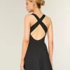Gilly Hicks Active Recharge Wrap Halter Dress