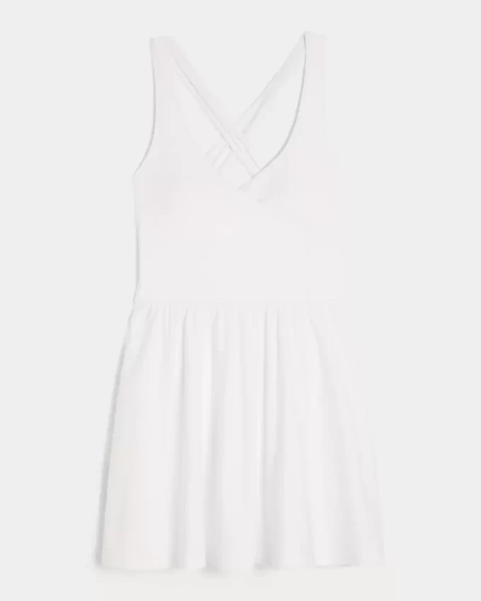 Gilly Hicks Active Recharge Wrap Halter Dress
