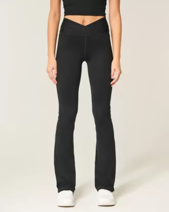 Gilly Hicks Active Recharge Wrap Waist Boot Leggings