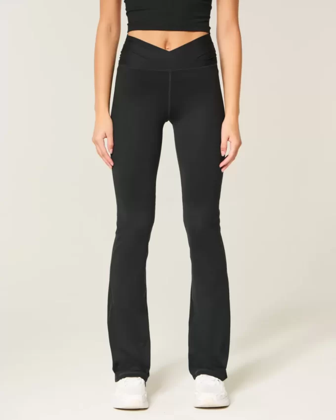 Gilly Hicks Active Recharge Wrap Waist Boot Leggings