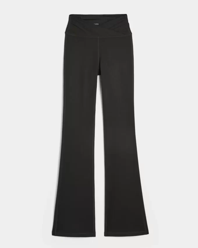 Gilly Hicks Active Recharge Wrap Waist Boot Leggings