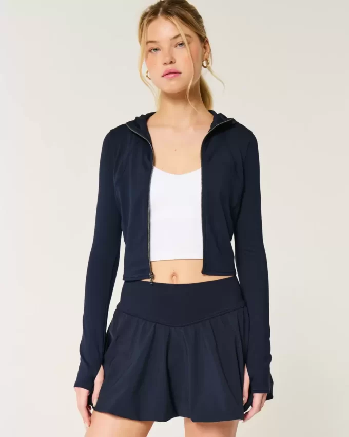 Gilly Hicks Active Recharge Zip-Up Hoodie Gilly Hicks Active Recharge Zip-Up Hoodie