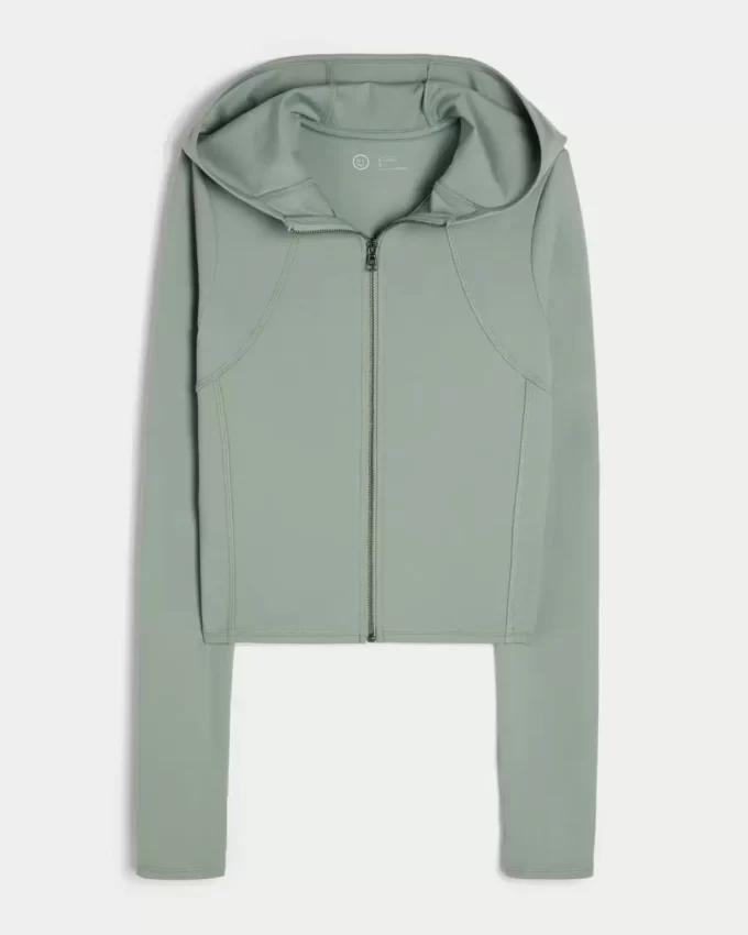 Gilly Hicks Active Recharge Zip-Up Hoodie Gilly Hicks Active Recharge Zip-Up Hoodie