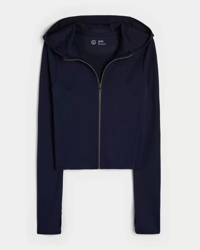 Gilly Hicks Active Recharge Zip-Up Hoodie Gilly Hicks Active Recharge Zip-Up Hoodie