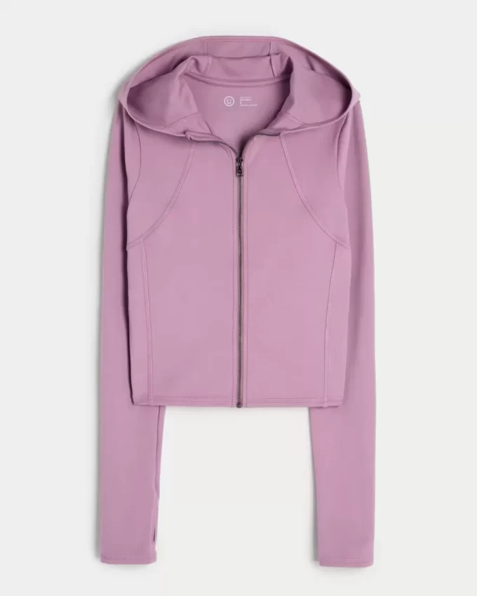 Gilly Hicks Active Recharge Zip-Up Hoodie Gilly Hicks Active Recharge Zip-Up Hoodie