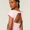 Gilly Hicks Active Tie-Back Ballet Top