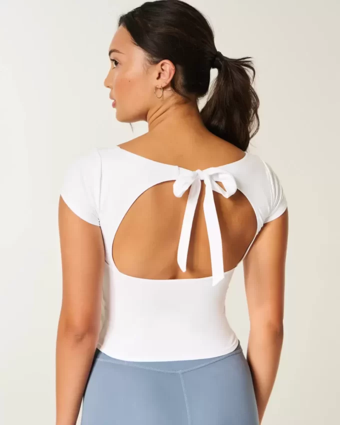Gilly Hicks Active Tie-Back Ballet Top Gilly Hicks Active Tie-Back Ballet Top