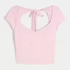 Gilly Hicks Active Tie-Back Ballet Top