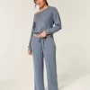 Gilly Hicks Baggy Cozy Waffle Pants