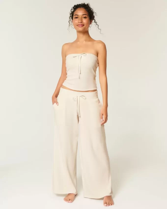 Gilly Hicks Baggy Cozy Waffle Pants
