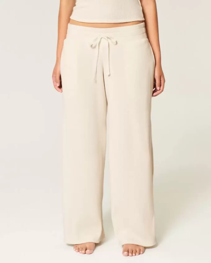 Gilly Hicks Baggy Cozy Waffle Pants