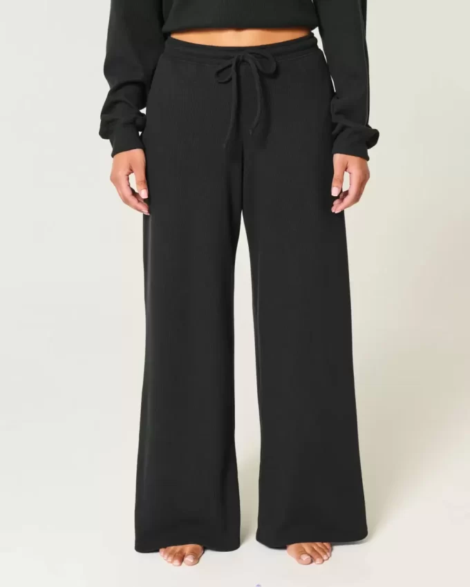 Gilly Hicks Baggy Cozy Waffle Pants