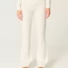 Gilly Hicks Cable-Knit Foldover Boot Pants
