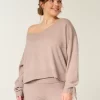Gilly Hicks Cozy Off-the-Shoulder Bow Sweater