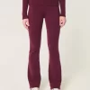 Gilly Hicks Cozy Sweater-Knit Foldover Waist Boot Pants