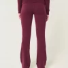 Gilly Hicks Cozy Sweater-Knit Foldover Waist Boot Pants