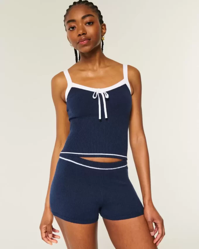 Gilly Hicks Cozy Sweater-Knit Shorts