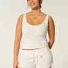 Gilly Hicks Cozy Waffle Mini Shorts