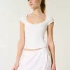 Gilly Hicks Mid-Rise Ballet Wrap Skortie
