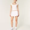 Gilly Hicks Mid-Rise Ballet Wrap Skortie