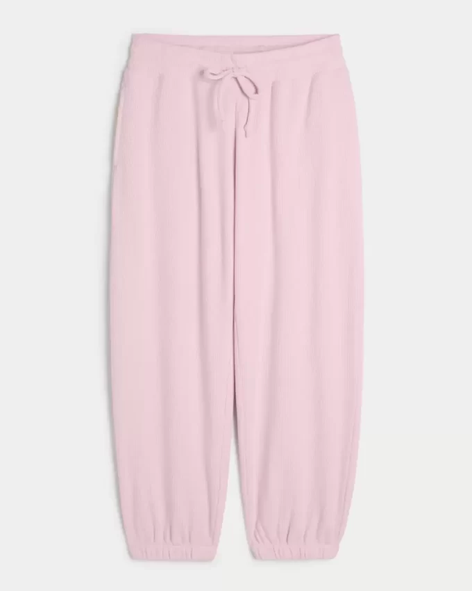 Gilly Hicks Relaxed Waffle Joggers