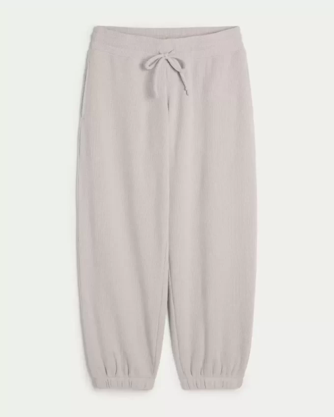 Gilly Hicks Relaxed Waffle Joggers